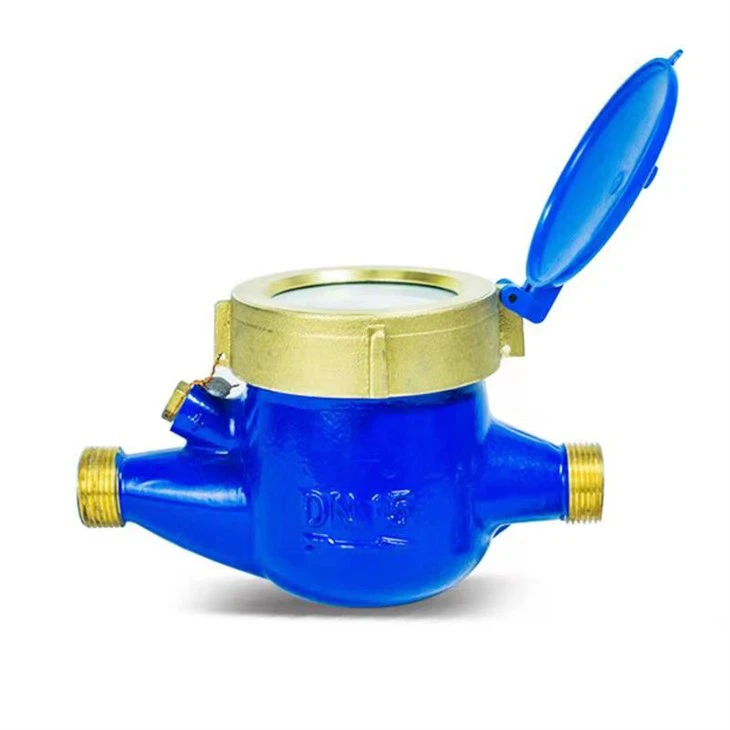 Fabrieksprijs Multi Jet Dry Type bronzen koud- en warmwatermeter